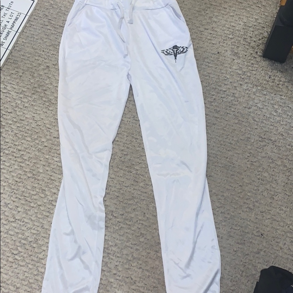 White pants